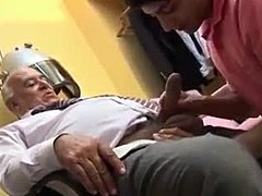 Two Grandpa's attractive liquor up one mouth-watering son large weenie gay fuck videos